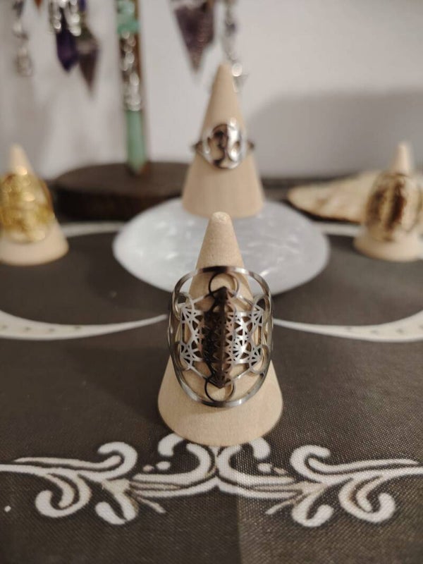 ANILLO DE ACERO INOXIDABLE DE METATRÓN