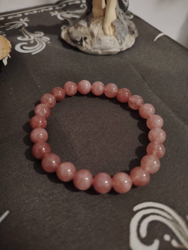 PULSERA DE RODOCROSITA