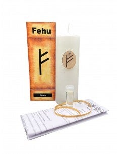 VELÓN RUNA FEHU - DINERO