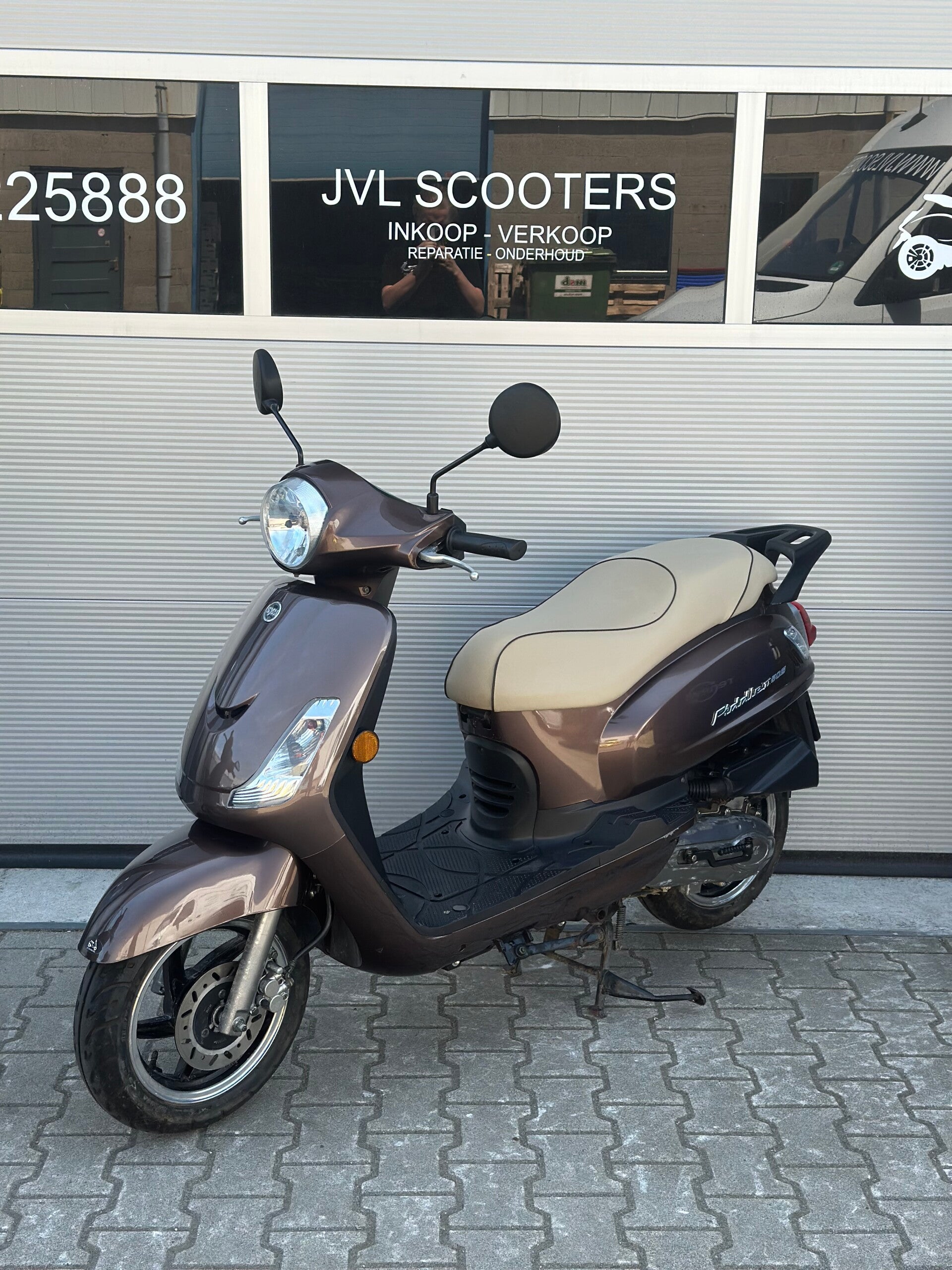 Sym Fiddle 2 50cc 4t 2017 Snor 3700km!