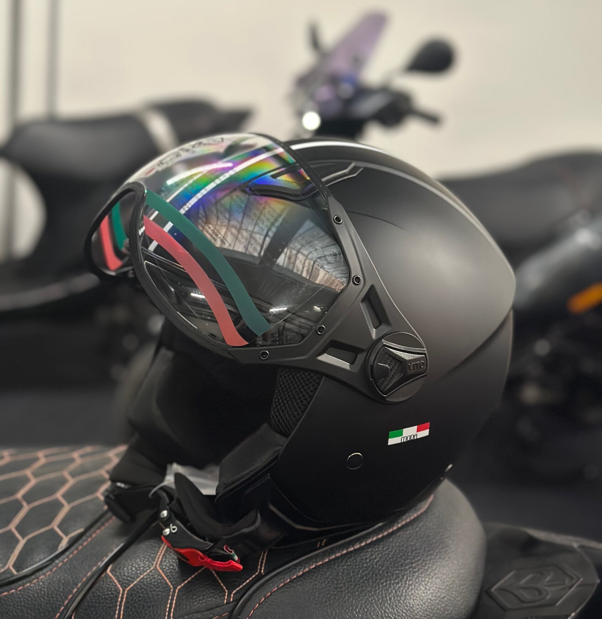 Vito Jet Moda Notte Helm