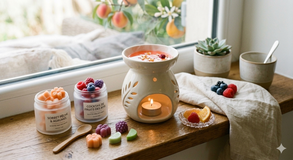 fondants parfumés fruités