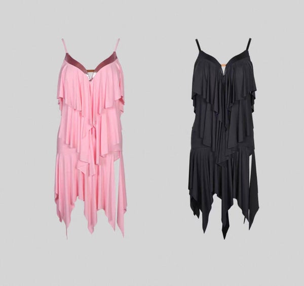 UDANCE Women's Ruffle Dress *Available in Black & Pink*