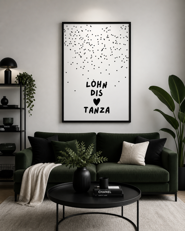 Poster - Lohn dis Herz tanza