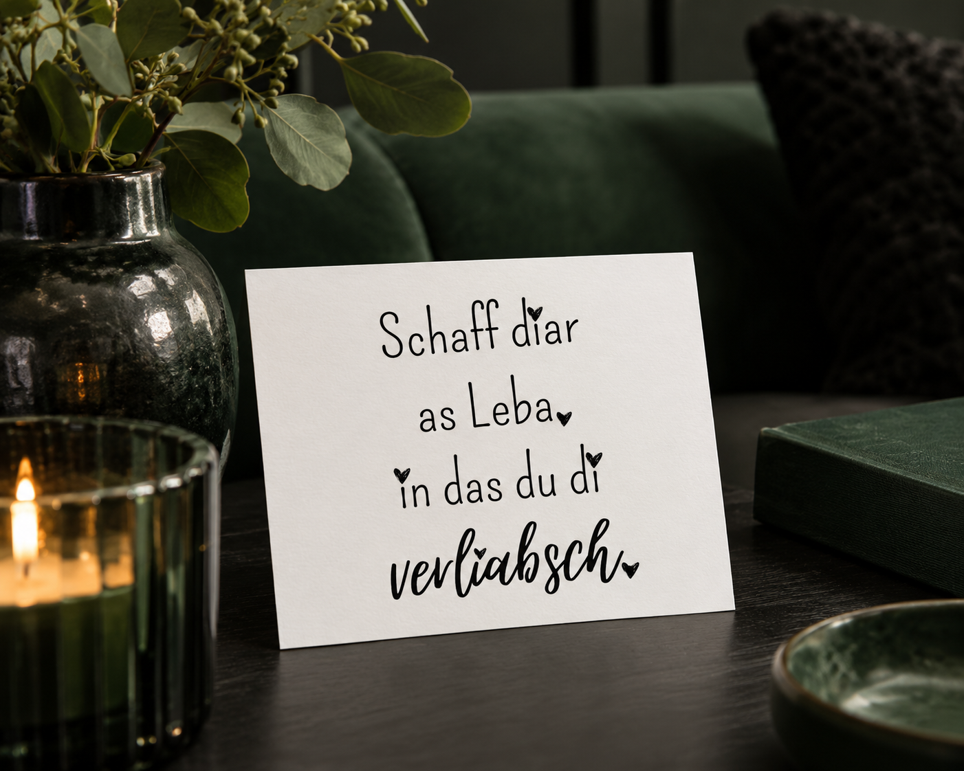 Karte - Schaff diar as Leba