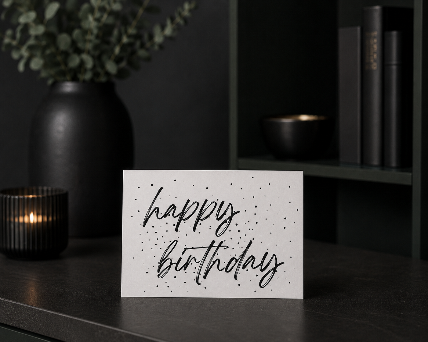 Karte - happy birthday