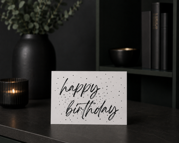 Karte - happy birthday