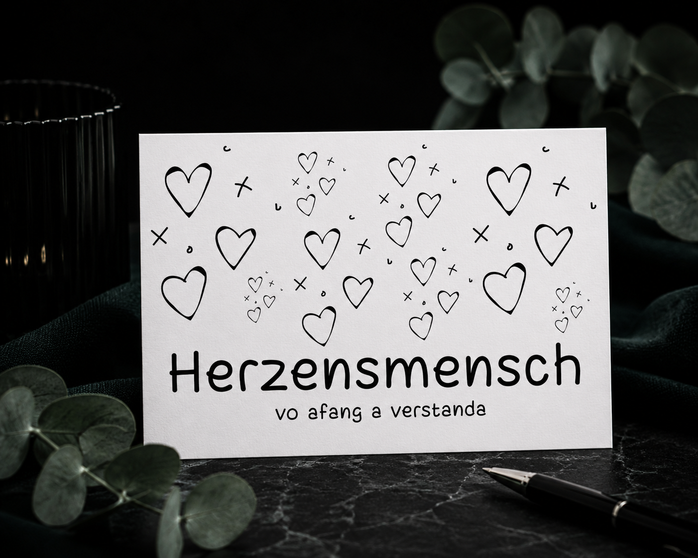 Karte - Herzensmensch