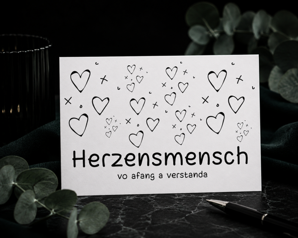 Karte - Herzensmensch