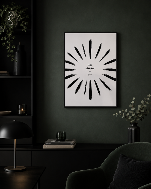 Poster - Hüt stärker als gester