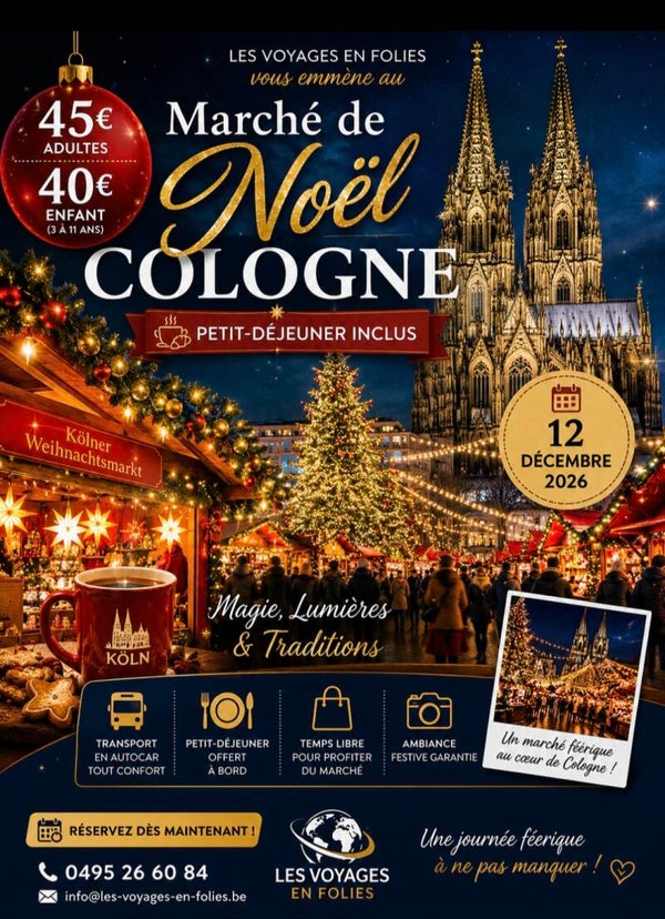 🎄✨ Cologne – Marché de Noël ✨🎄