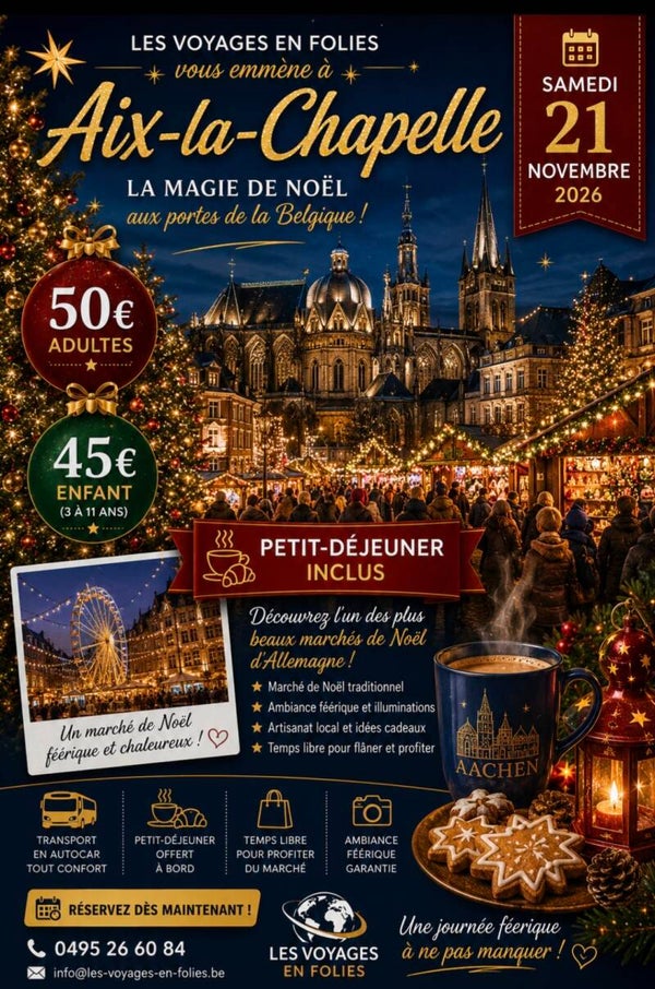 🎄✨ Aix-la-Chapelle – Marché de Noël ✨🎄