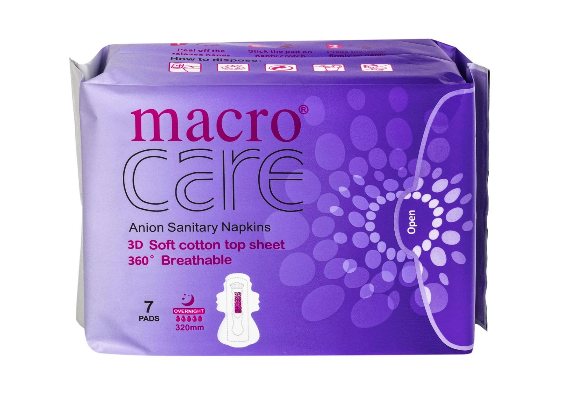 Macrocare Anion Napkins