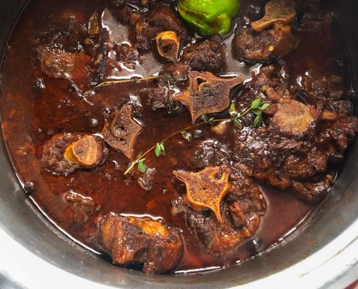 Oxtail stew