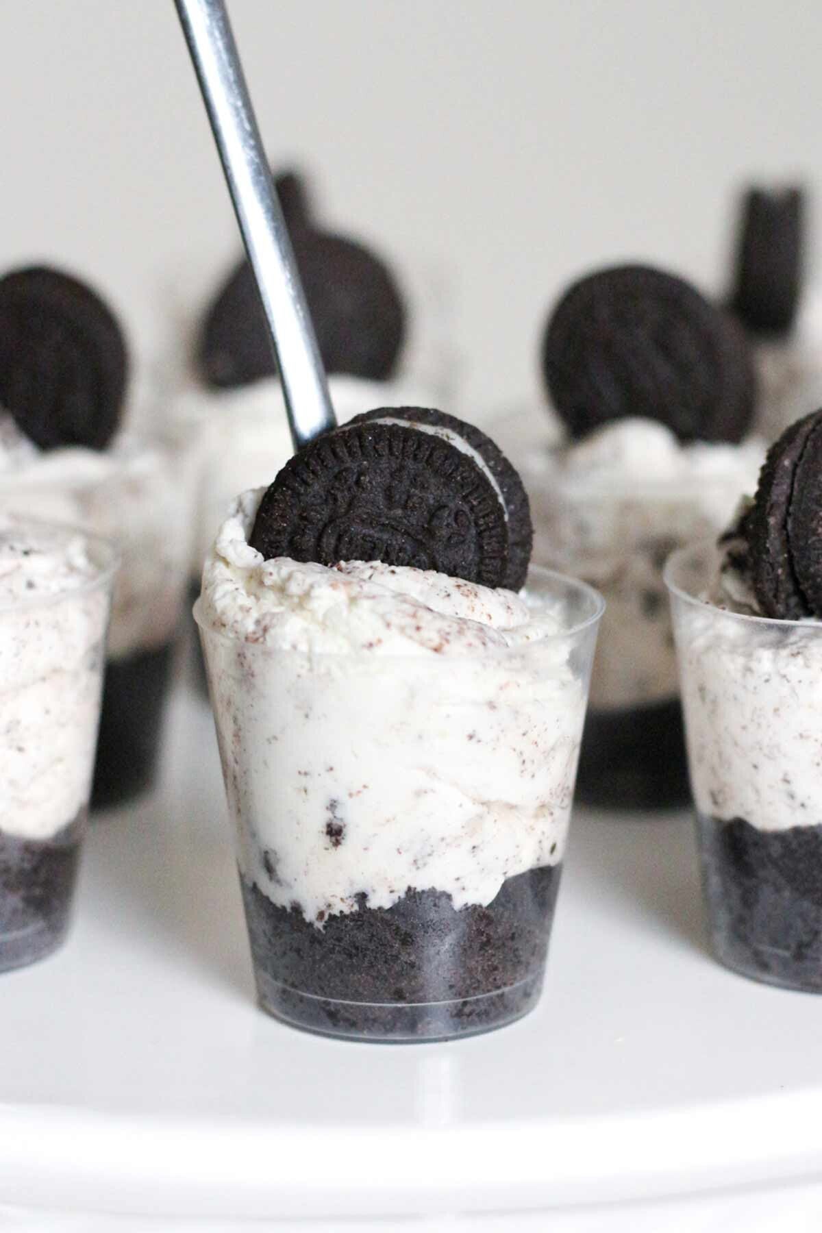 Oreo cheesecake cup