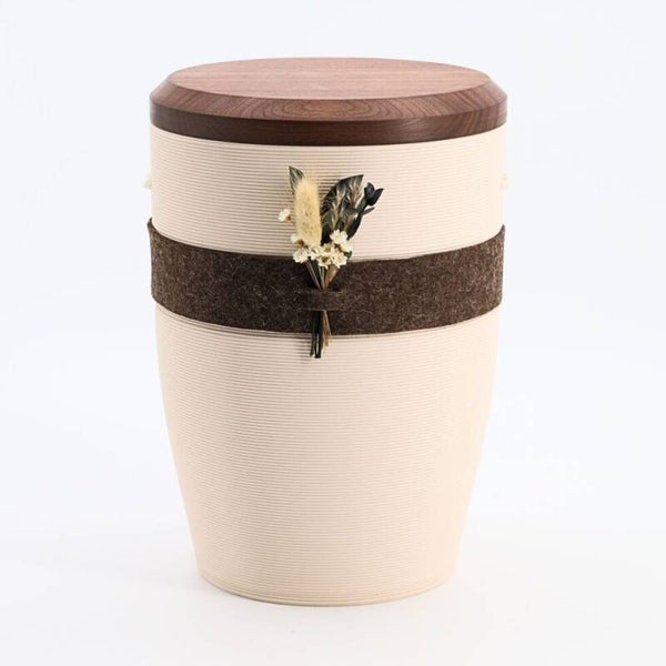 [103201_b] Band der Nähe Braun Creme (Nuss)