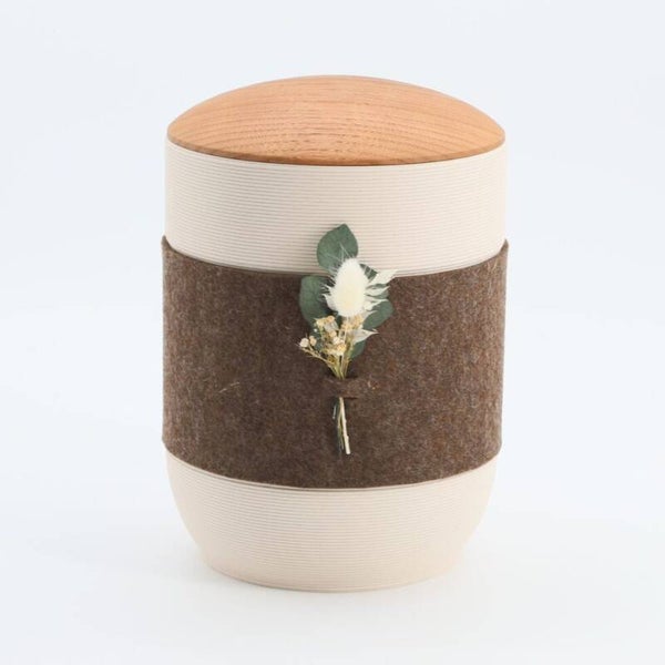 [103505_b] Mira Band Braun Creme (Kastanie)