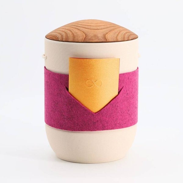[103505_pr] Mira Band Pink-Rot Creme (Kastanie)