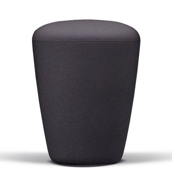 26950 Naturstoffurne, Anthrazit/Schwarz Velours Effektlack "PURE"