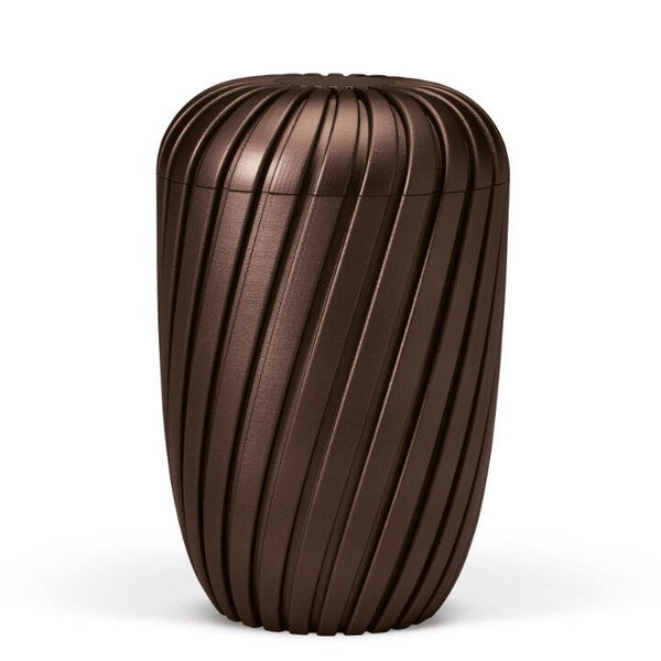 36300 Naturstoffurne, Kastanienbraun-Matt, Curwave