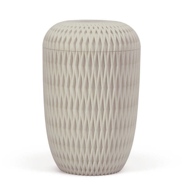 37150 Naturstoffurne, Sandbeige, Carrea