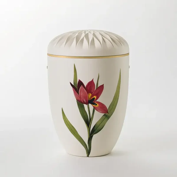 Reliefurne mit Dekor "Tulpe"
