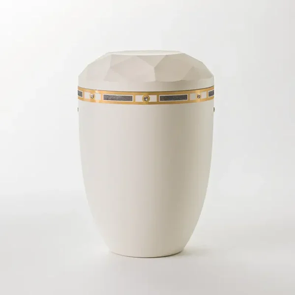 Reliefurne mit Dekor "Goldornament Art Déco"