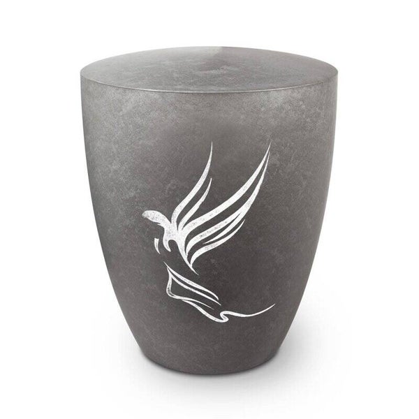 Urne Genesis Gravur Engel Silber