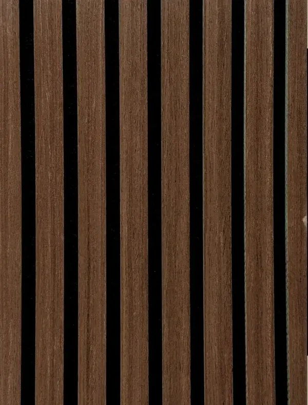WENGE akoestische wand panelen lattenwand met Vilt
