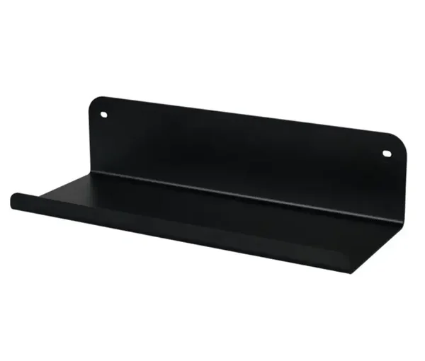 Wandplank MAT ZWART tbv Akoestische wandpanelen