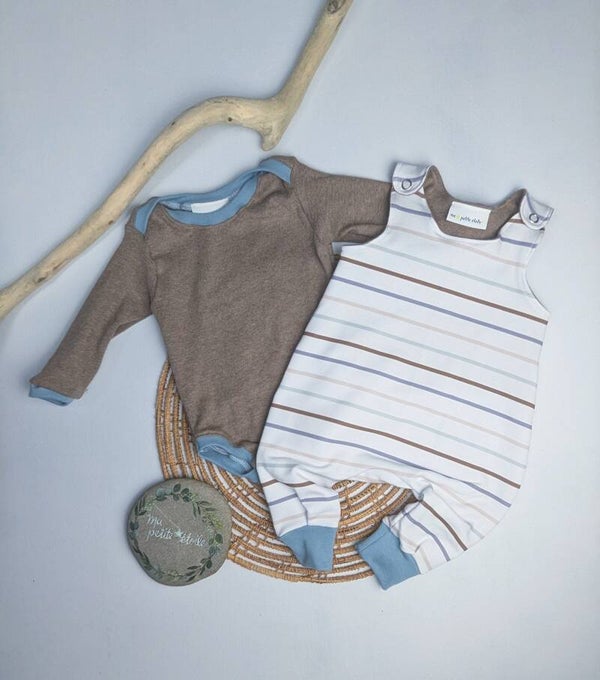 Strampler-Body l Streifen %SALE%