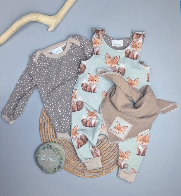 Set | Fuchs I Strampler, Body und Nuscheli