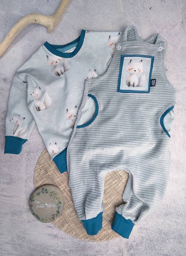 Set | Eisfuchs I Latzhose und OversizePulli