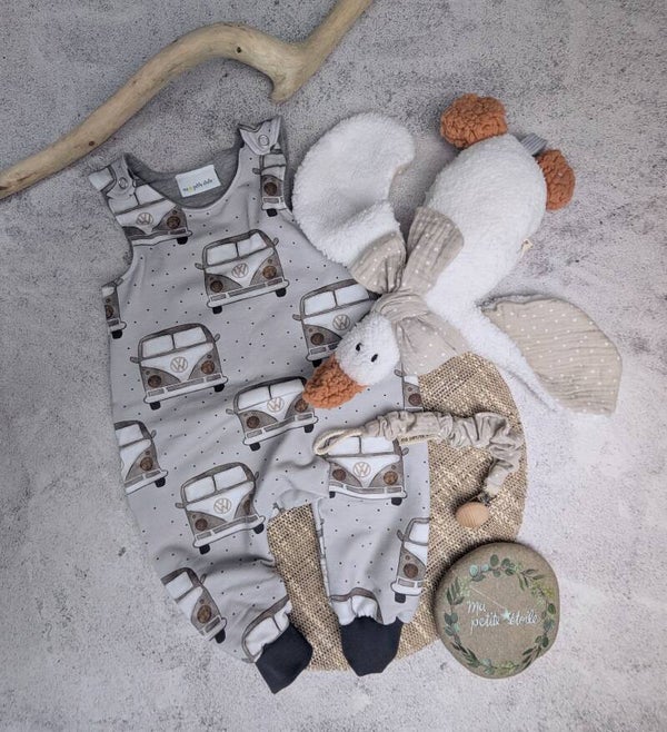 Strampler l VW Bus KuschelEnte Nuggikette