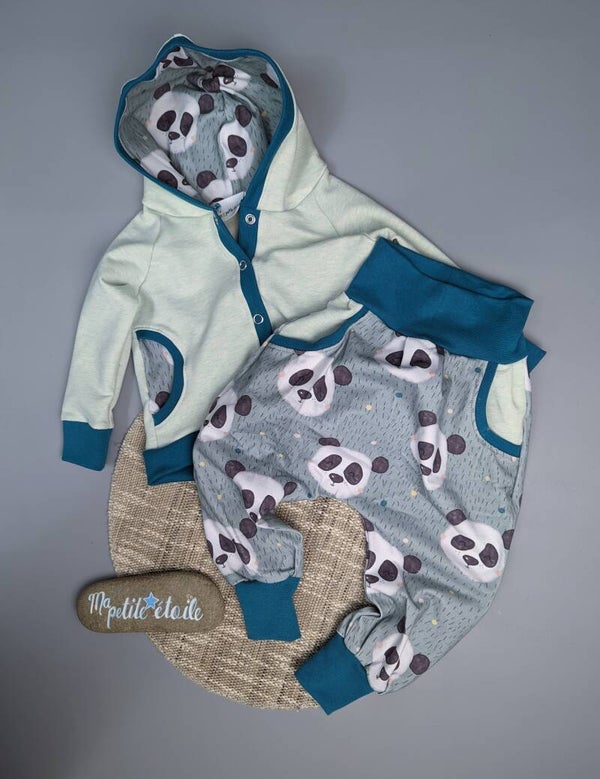 Jäggli-Hosen Set l Panda