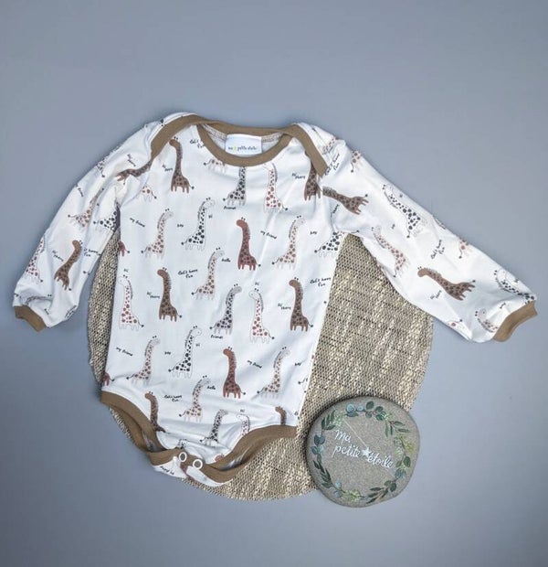 Body l Giraffen braun und beige %SALE%