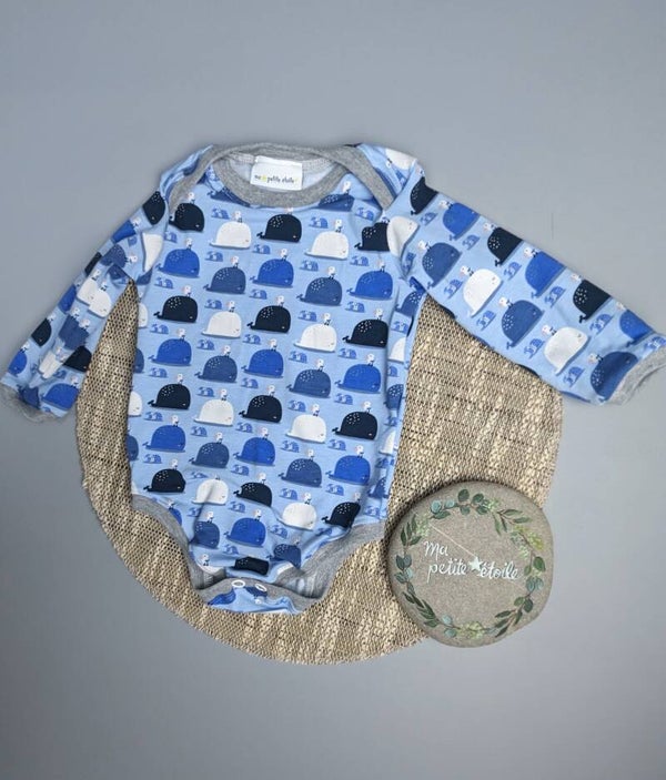 Body l Walfischl blau