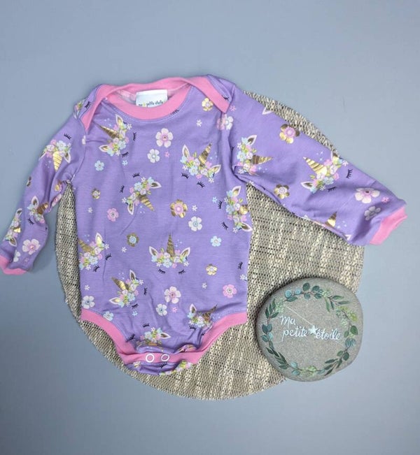 Body l Einhorn l lila