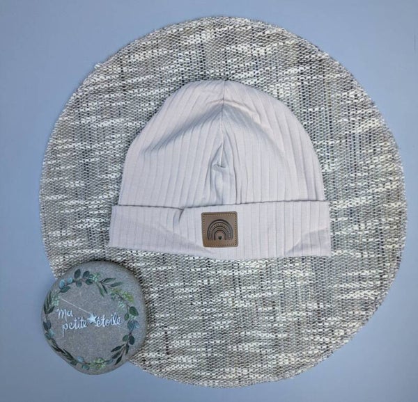 Hipster-Beanie l natur