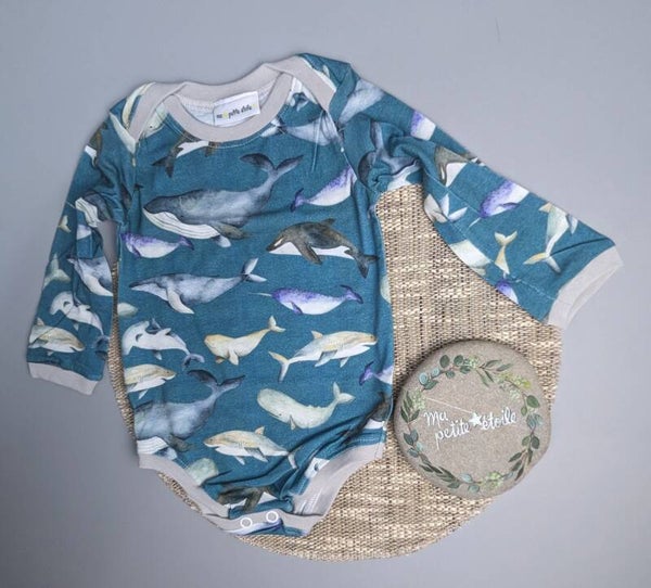 Body l walfisch l blau