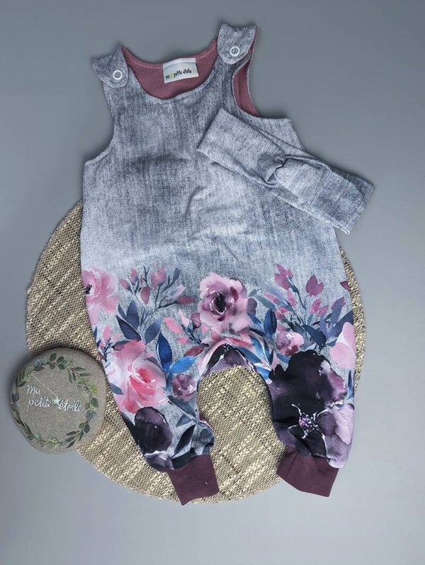 Strampler l Blumen