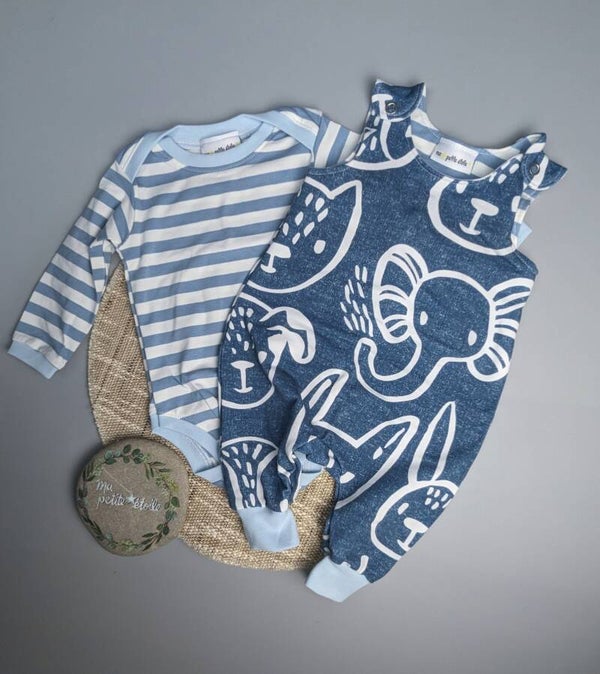 Strampler-Body l Tiere