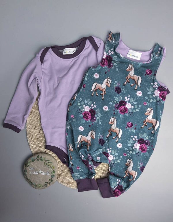 Strampler-Body l Pferde