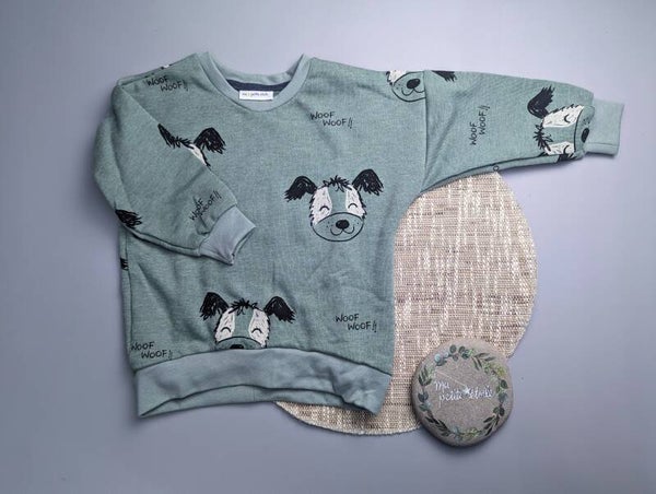 Oversize Pulli l Hund