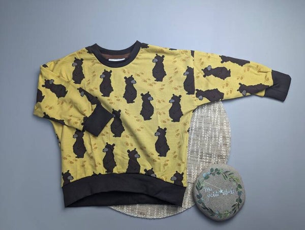 Oversize Pulli l Bär