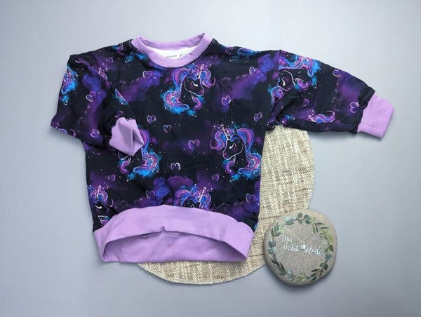 Oversize Pulli l Einhorn