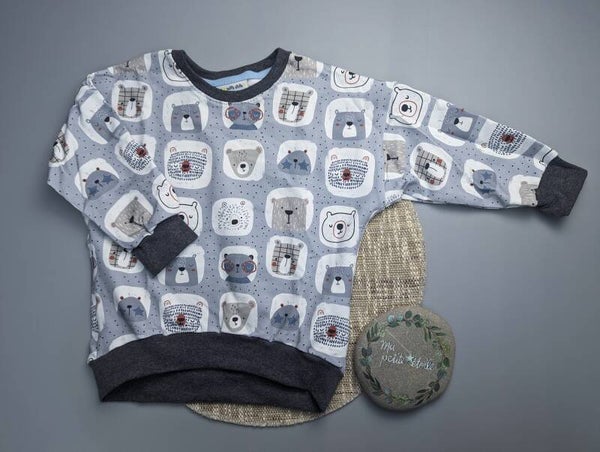 Oversize Pulli l Bär