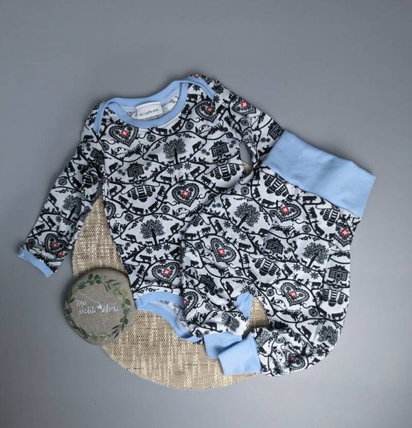 Set l Scherenschnitt l Body und Hose