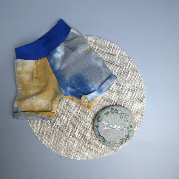 Shortees aus Musselin l Batik