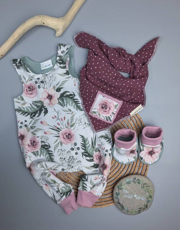 Strampler l Blumen
